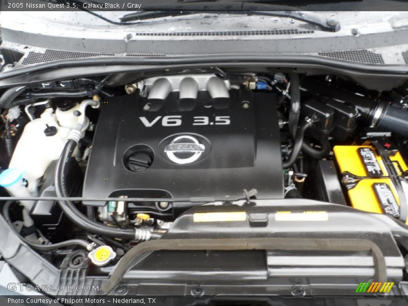 Galaxy Black / Gray 2005 Nissan Quest 3.5