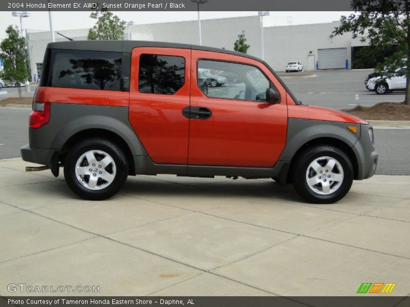  2004 Element EX AWD Sunset Orange Pearl