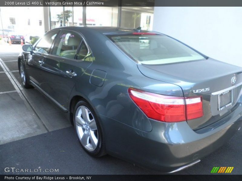 Verdigris Green Mica / Cashmere 2008 Lexus LS 460 L