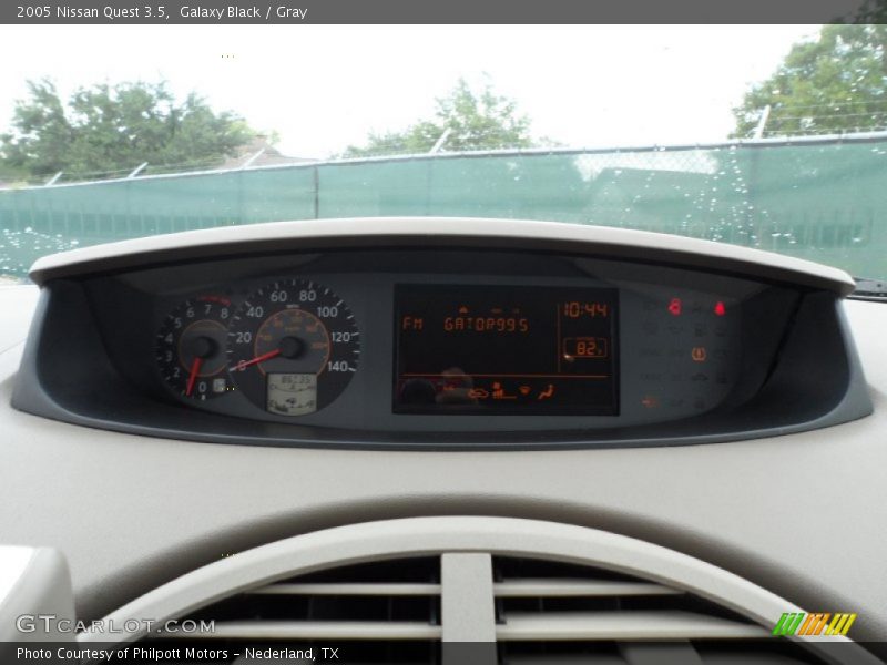 Galaxy Black / Gray 2005 Nissan Quest 3.5