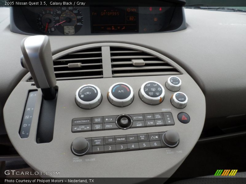 Galaxy Black / Gray 2005 Nissan Quest 3.5
