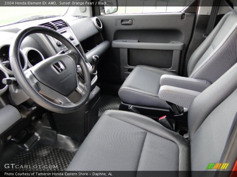  2004 Element EX AWD Black Interior