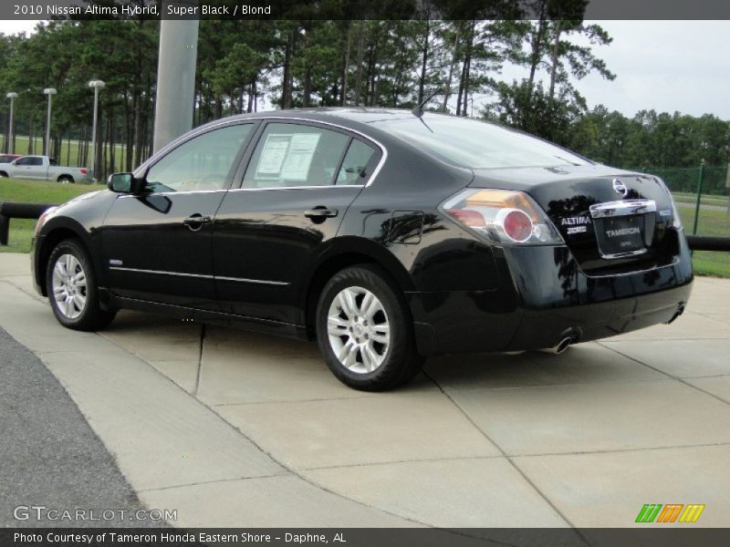Super Black / Blond 2010 Nissan Altima Hybrid