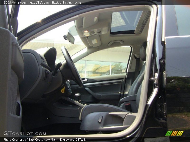 Black Uni / Anthracite 2009 Volkswagen Jetta SE Sedan
