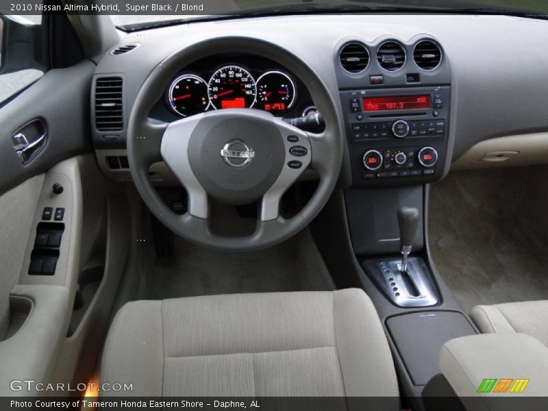 Dashboard of 2010 Altima Hybrid
