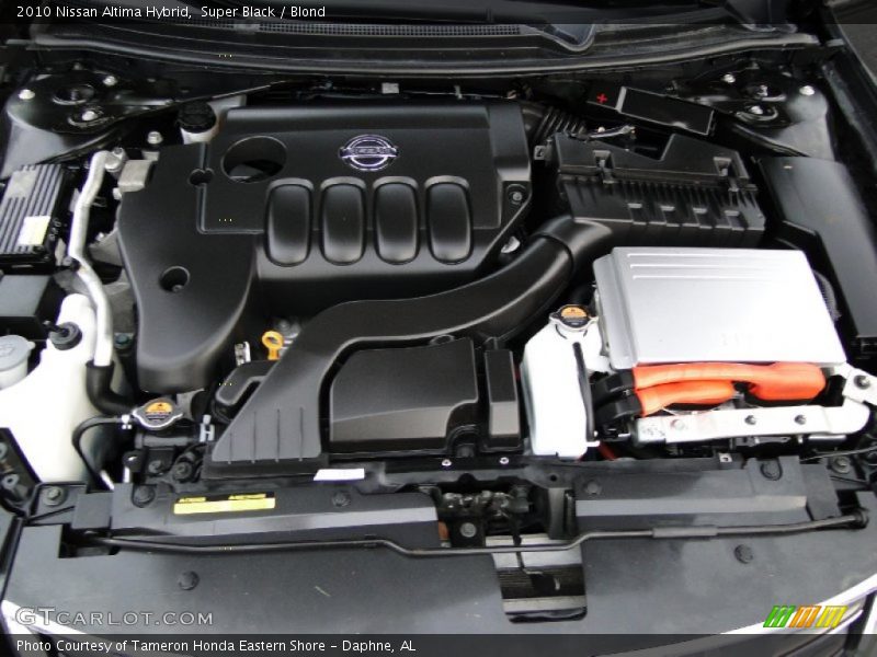  2010 Altima Hybrid Engine - 2.5 Liter GDI DOHC 16-Valve CVTCS 4 Cylinder Gasoline/Electric Hybrid