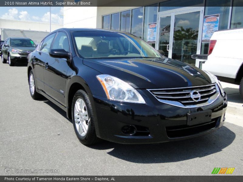 Super Black / Blond 2010 Nissan Altima Hybrid
