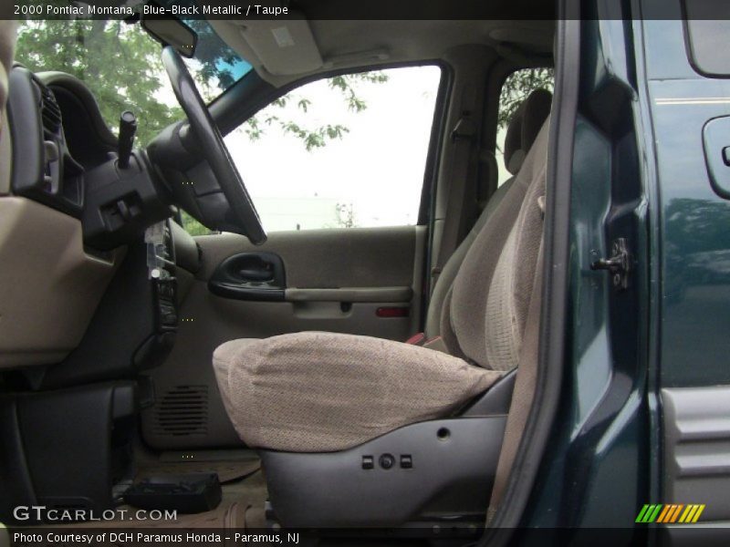 Blue-Black Metallic / Taupe 2000 Pontiac Montana