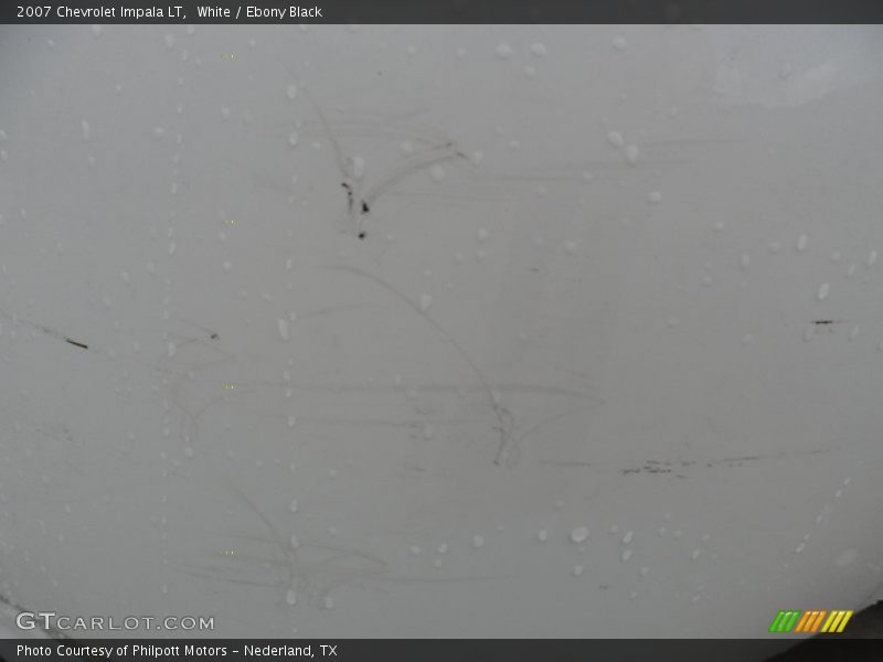 White / Ebony Black 2007 Chevrolet Impala LT