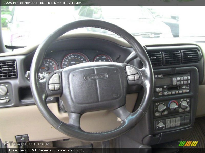 Dashboard of 2000 Montana 