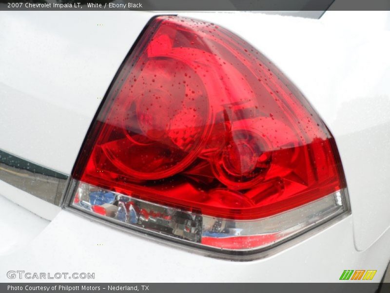 White / Ebony Black 2007 Chevrolet Impala LT
