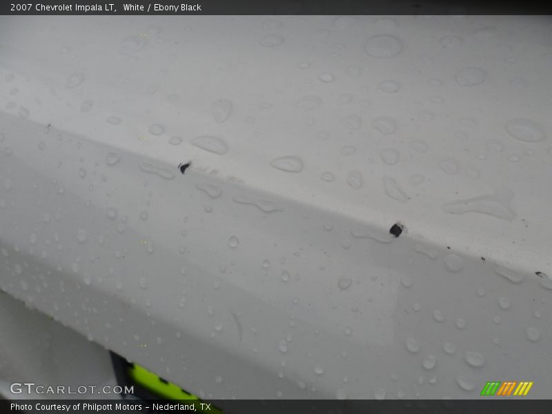 White / Ebony Black 2007 Chevrolet Impala LT