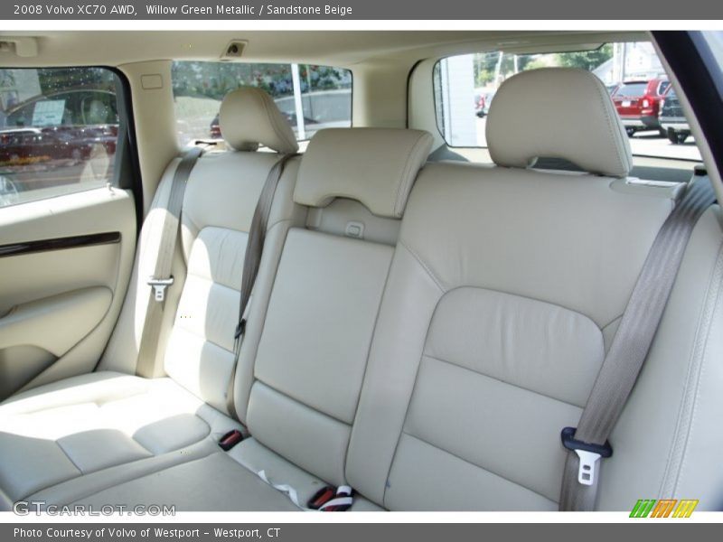 Willow Green Metallic / Sandstone Beige 2008 Volvo XC70 AWD