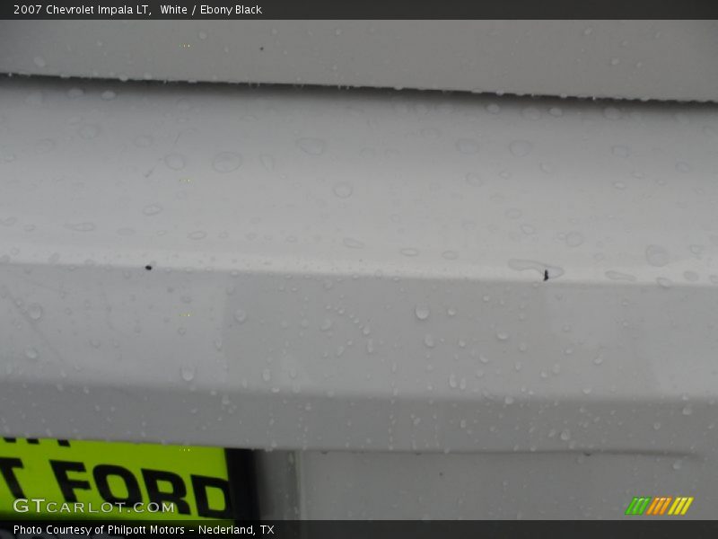 White / Ebony Black 2007 Chevrolet Impala LT