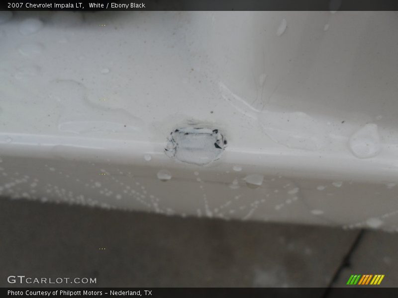 White / Ebony Black 2007 Chevrolet Impala LT