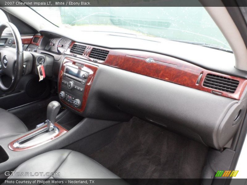 White / Ebony Black 2007 Chevrolet Impala LT