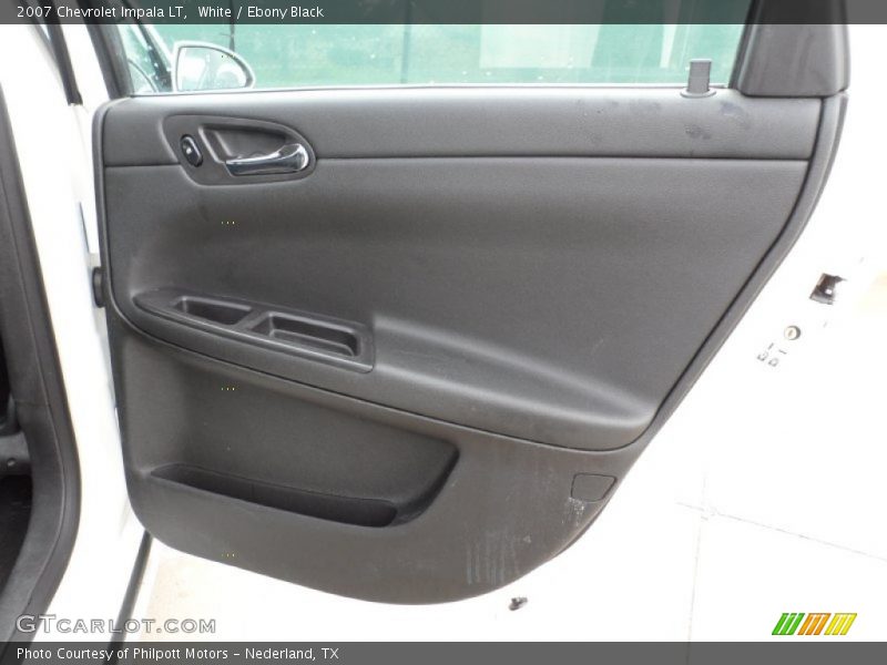 White / Ebony Black 2007 Chevrolet Impala LT