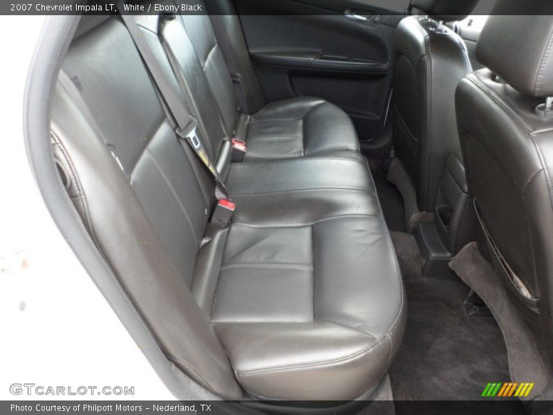 White / Ebony Black 2007 Chevrolet Impala LT