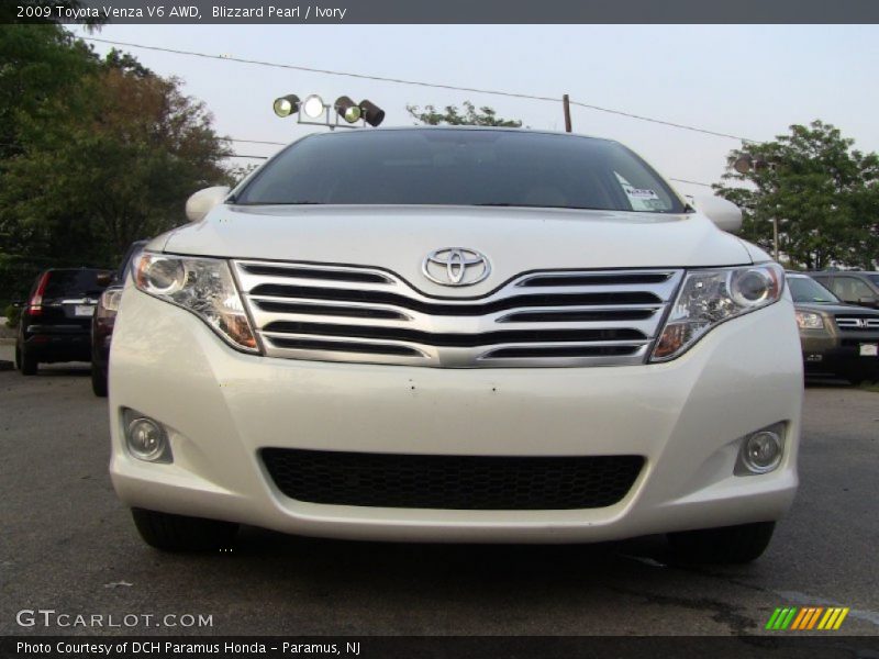Blizzard Pearl / Ivory 2009 Toyota Venza V6 AWD