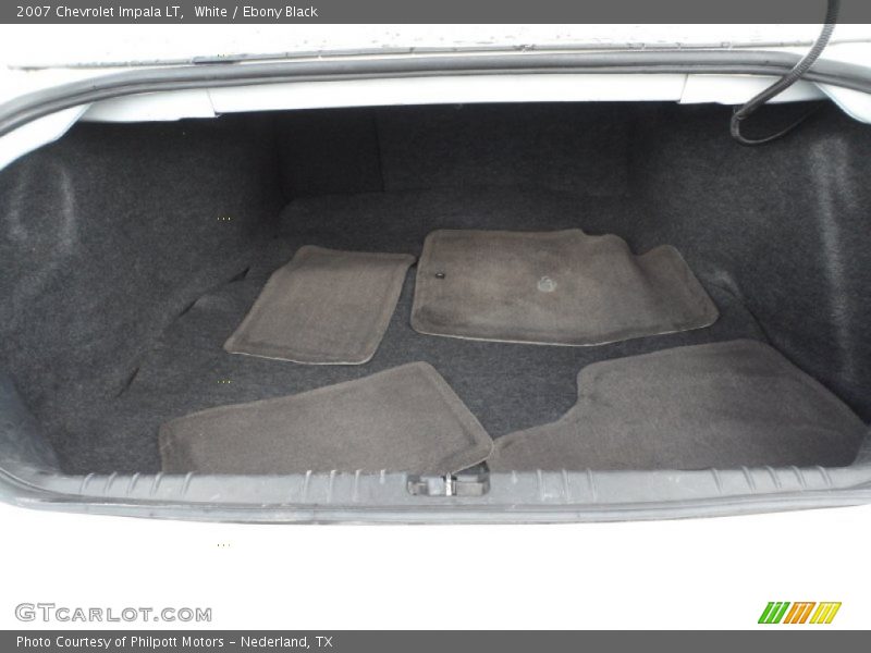 White / Ebony Black 2007 Chevrolet Impala LT