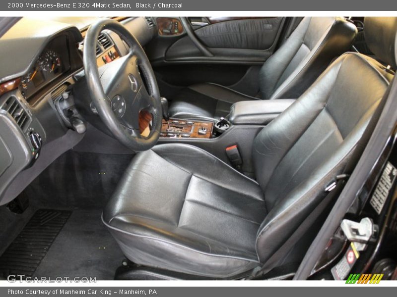  2000 E 320 4Matic Sedan Charcoal Interior