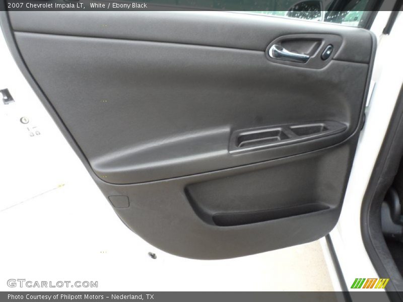 White / Ebony Black 2007 Chevrolet Impala LT