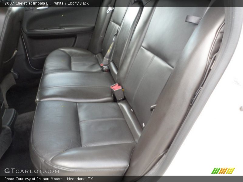 White / Ebony Black 2007 Chevrolet Impala LT