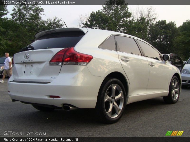 Blizzard Pearl / Ivory 2009 Toyota Venza V6 AWD