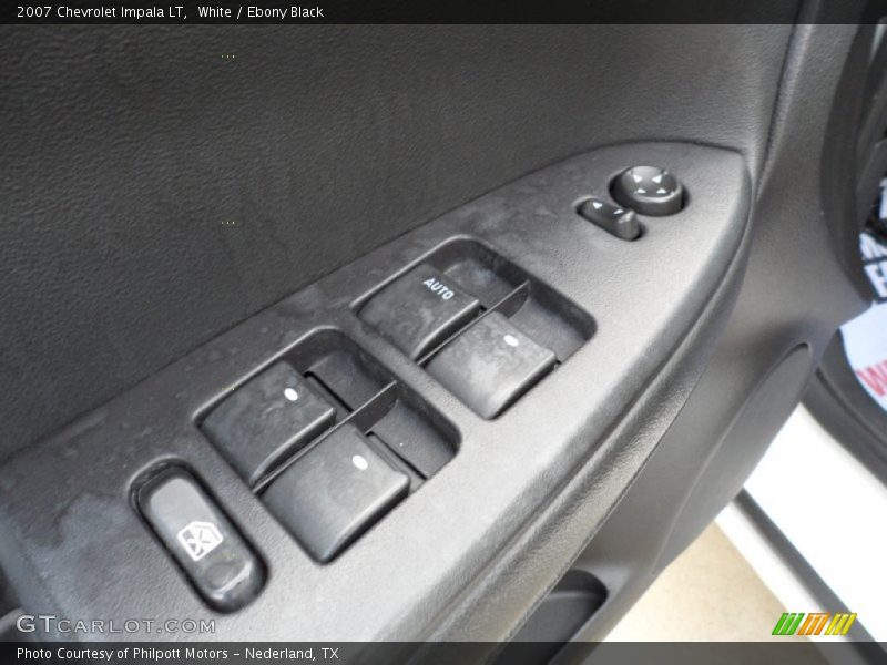 White / Ebony Black 2007 Chevrolet Impala LT