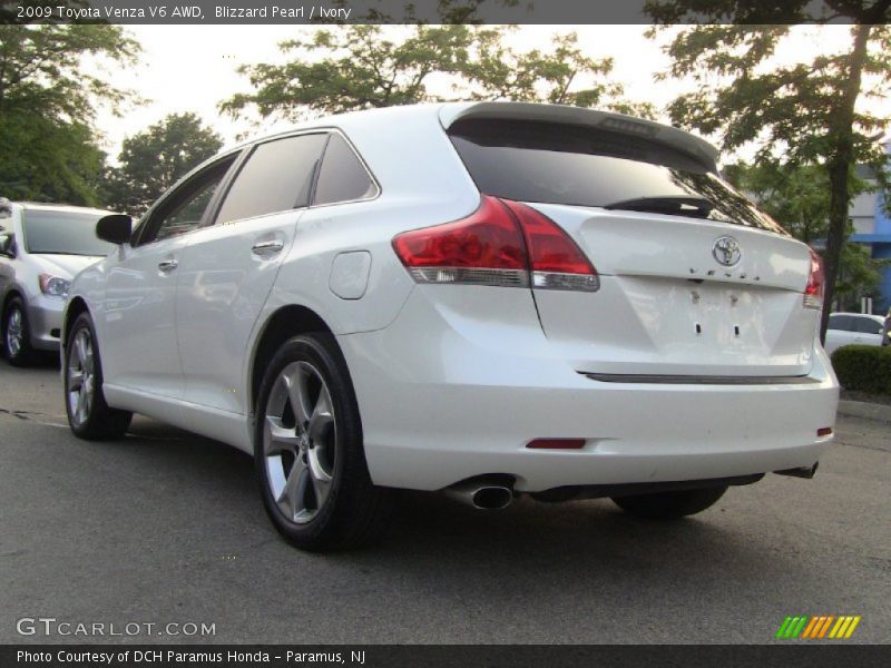 Blizzard Pearl / Ivory 2009 Toyota Venza V6 AWD