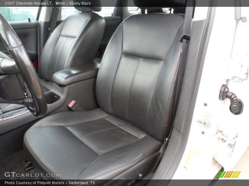 White / Ebony Black 2007 Chevrolet Impala LT