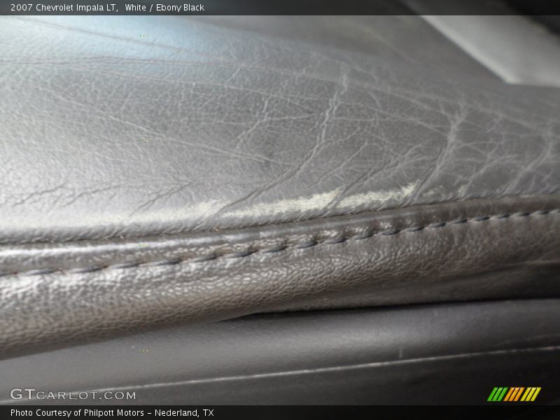 White / Ebony Black 2007 Chevrolet Impala LT