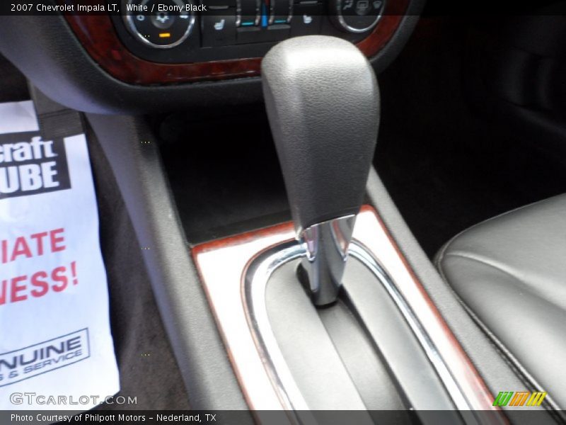 White / Ebony Black 2007 Chevrolet Impala LT