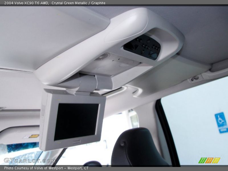 Crystal Green Metallic / Graphite 2004 Volvo XC90 T6 AWD