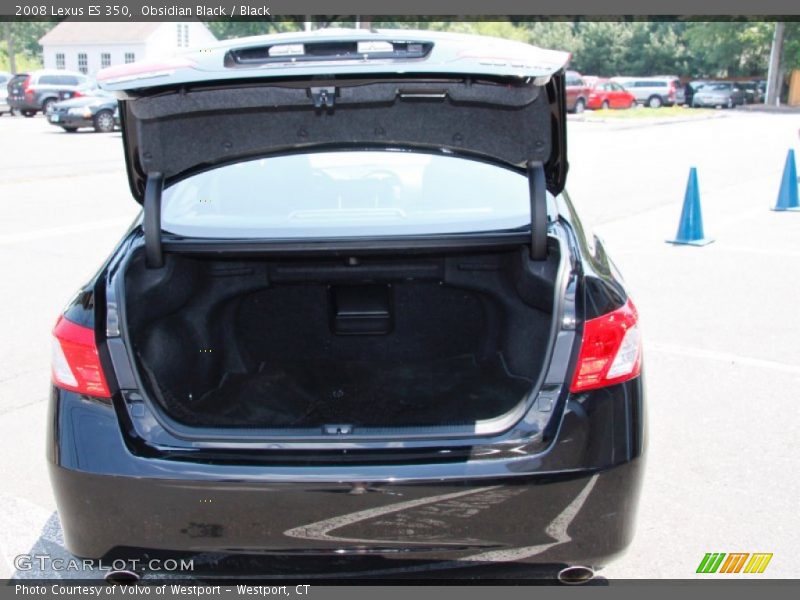 Obsidian Black / Black 2008 Lexus ES 350