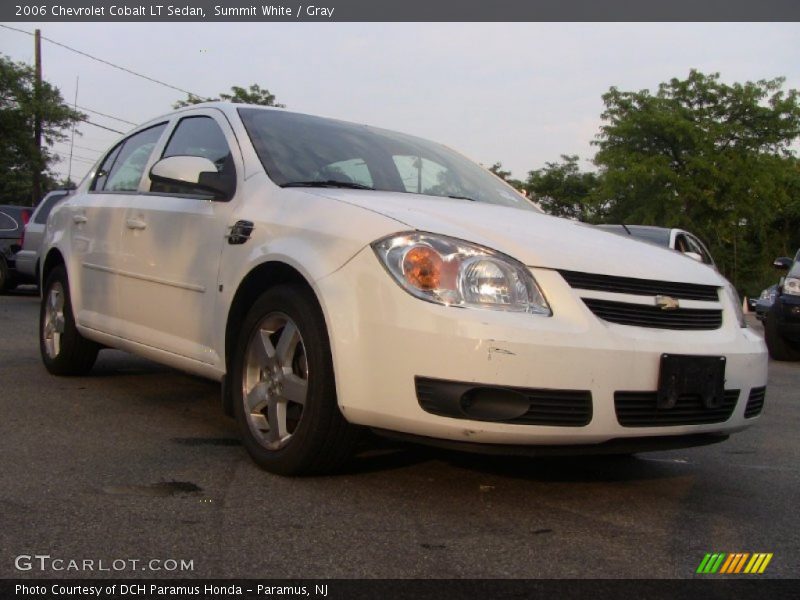 Summit White / Gray 2006 Chevrolet Cobalt LT Sedan