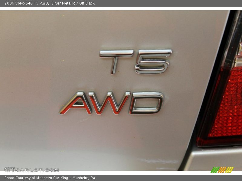  2006 S40 T5 AWD Logo