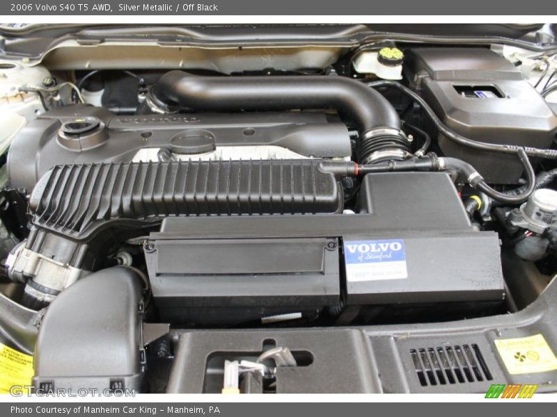  2006 S40 T5 AWD Engine - 2.5L Turbocharged DOHC 20V VVT 5 Cylinder