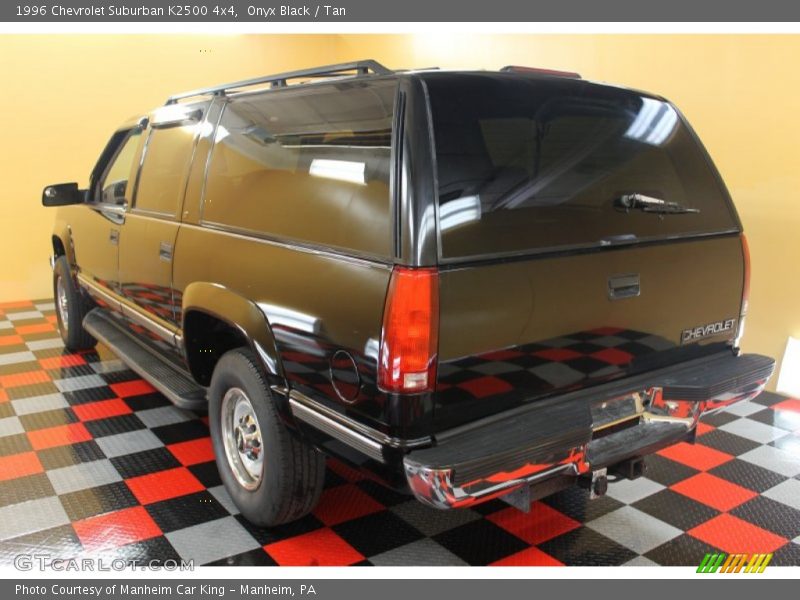 Onyx Black / Tan 1996 Chevrolet Suburban K2500 4x4