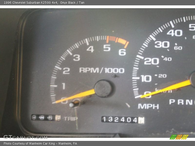 Onyx Black / Tan 1996 Chevrolet Suburban K2500 4x4