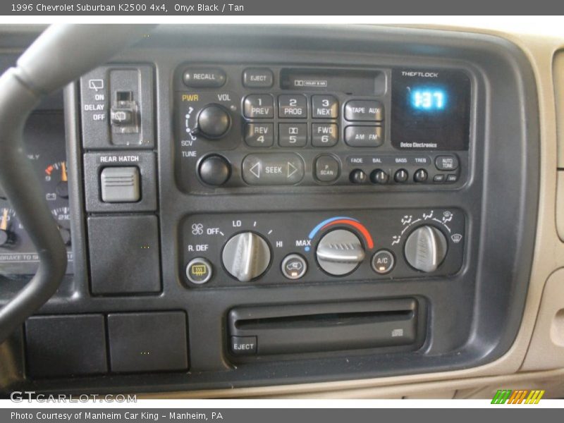 Onyx Black / Tan 1996 Chevrolet Suburban K2500 4x4