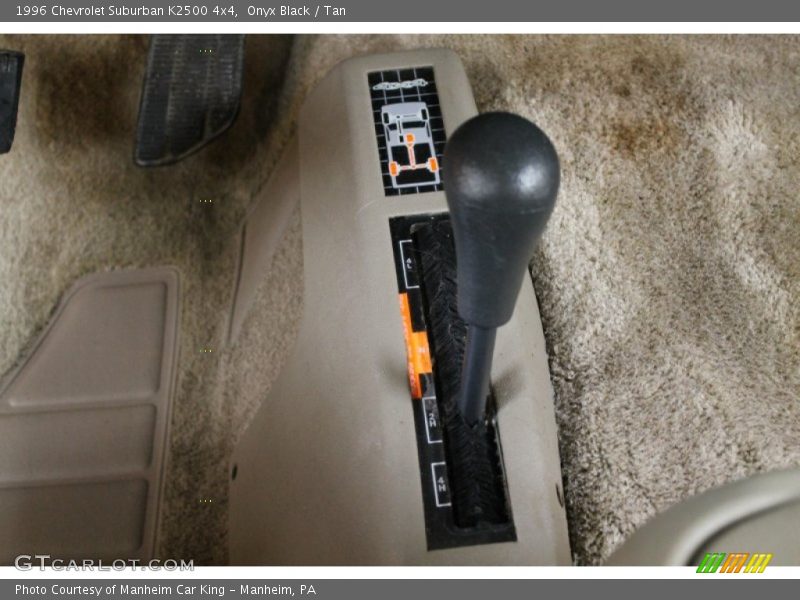 Onyx Black / Tan 1996 Chevrolet Suburban K2500 4x4