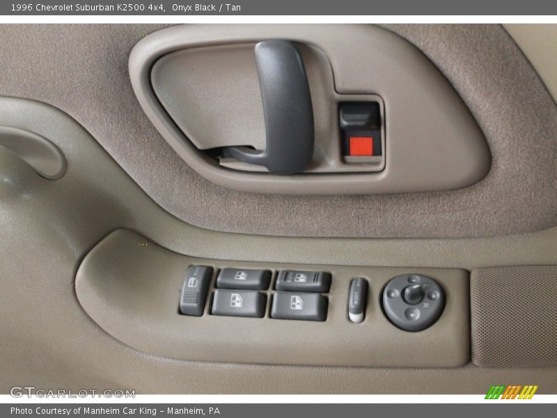 Onyx Black / Tan 1996 Chevrolet Suburban K2500 4x4