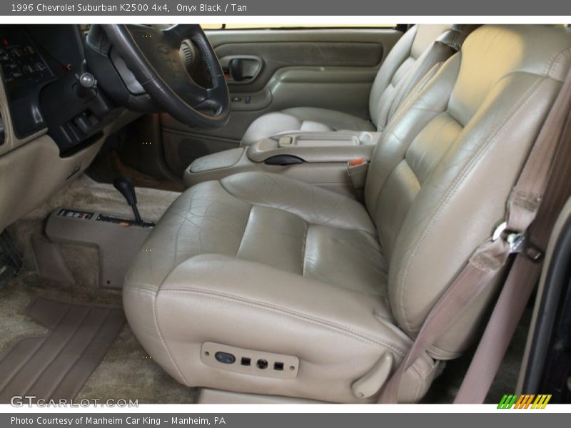 Onyx Black / Tan 1996 Chevrolet Suburban K2500 4x4