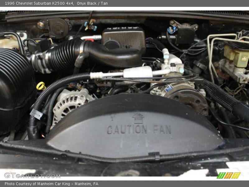 Onyx Black / Tan 1996 Chevrolet Suburban K2500 4x4