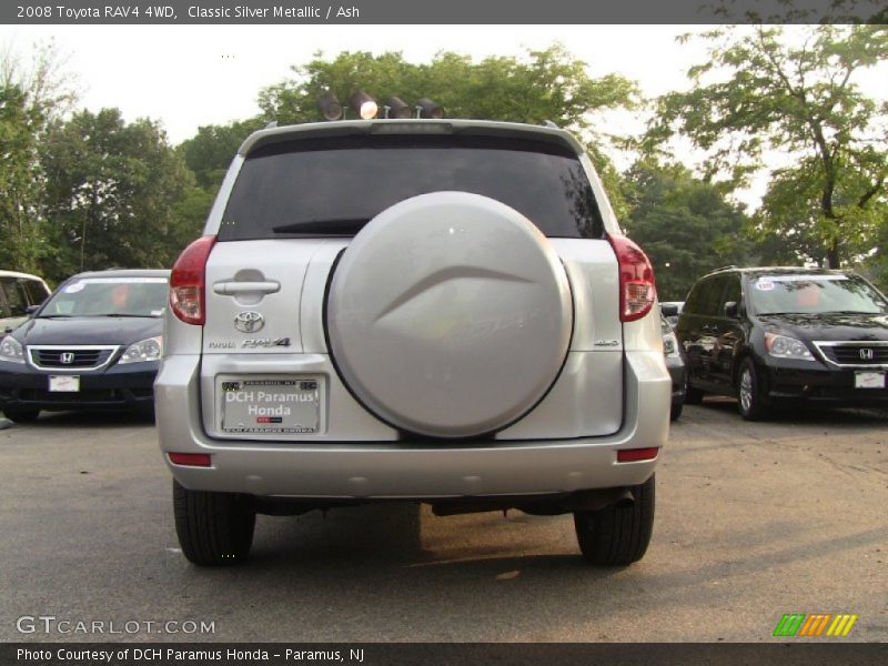 Classic Silver Metallic / Ash 2008 Toyota RAV4 4WD