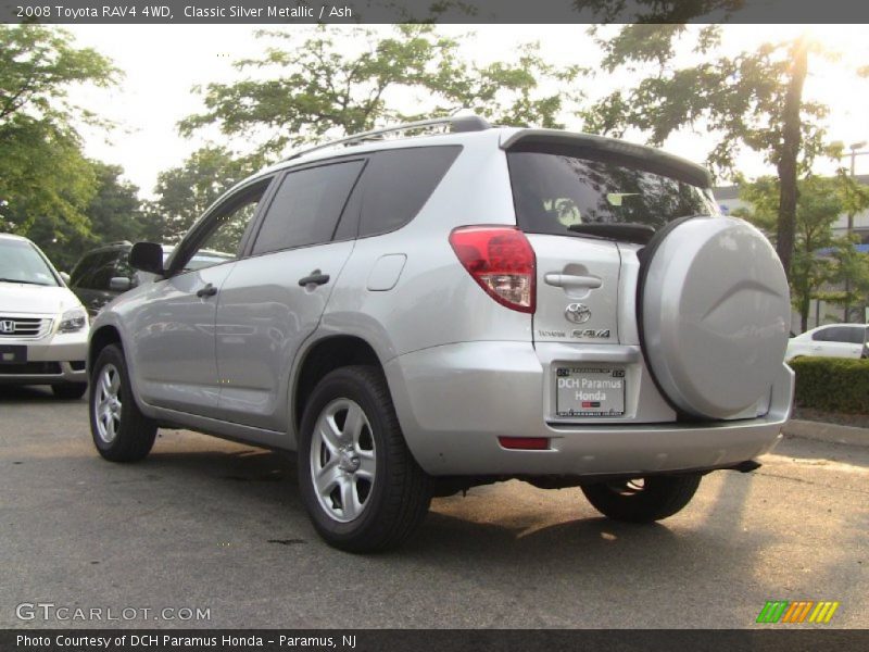 Classic Silver Metallic / Ash 2008 Toyota RAV4 4WD