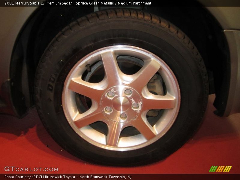 Spruce Green Metallic / Medium Parchment 2001 Mercury Sable LS Premium Sedan