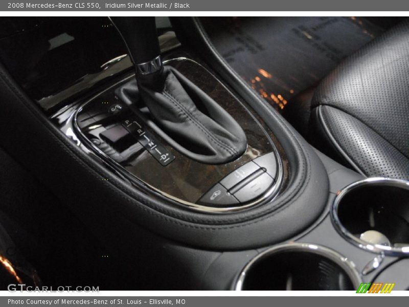 Iridium Silver Metallic / Black 2008 Mercedes-Benz CLS 550