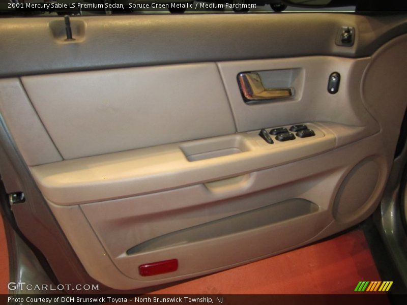 Spruce Green Metallic / Medium Parchment 2001 Mercury Sable LS Premium Sedan